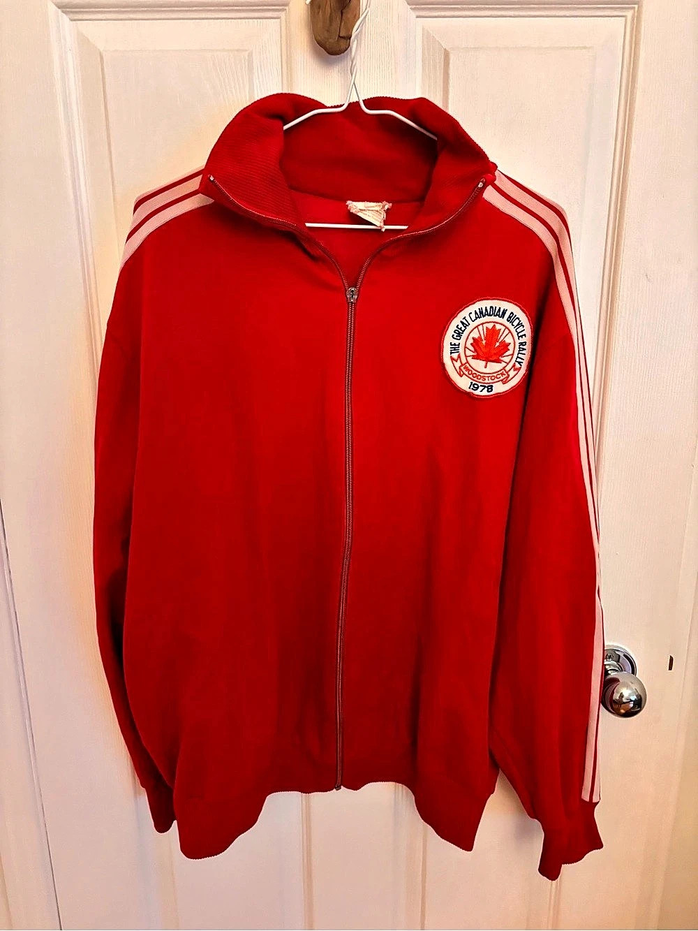 1978 Vibtage adidas Red Track Jacket
